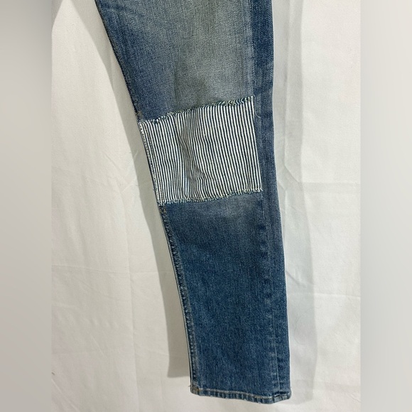 Rag & Bone “Tomboy” Distressed Patchwork Jeans | size 27 - Picture 5 of 9